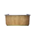 Golden Oak Portable Bar