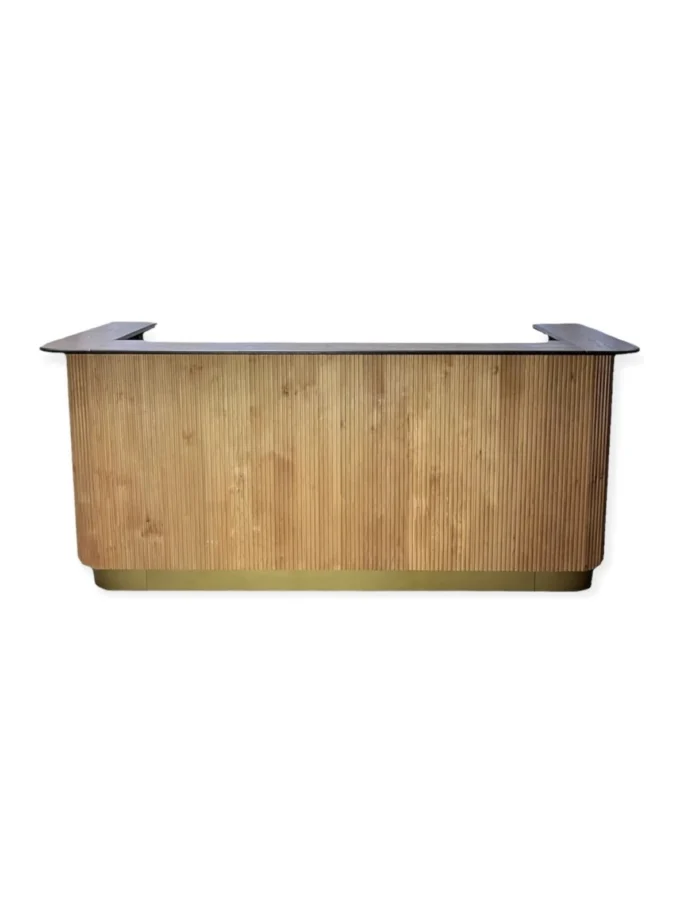 Golden Oak Portable Bar