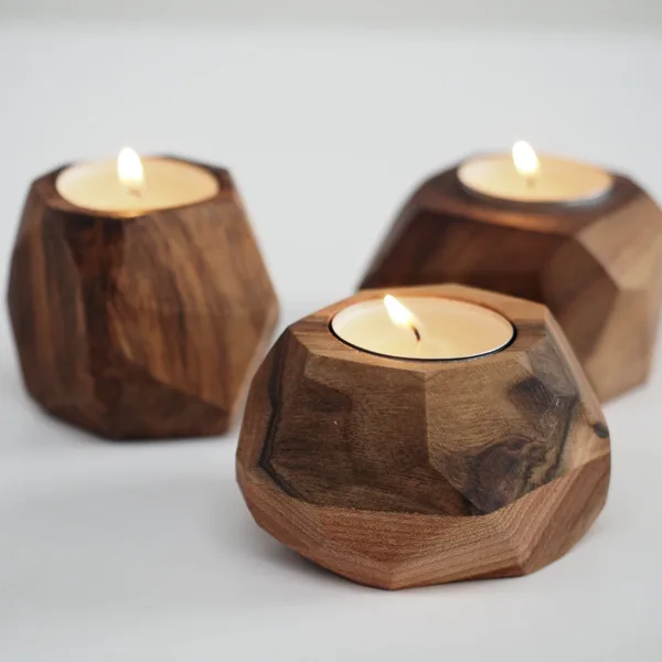 Unique tea light candle holders
