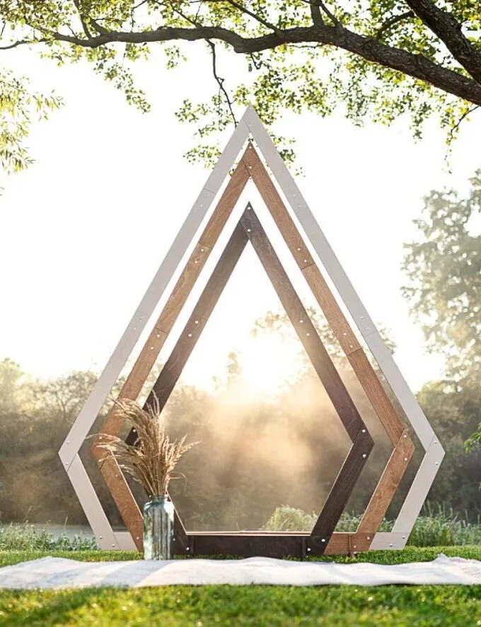 Boho Wedding Arch