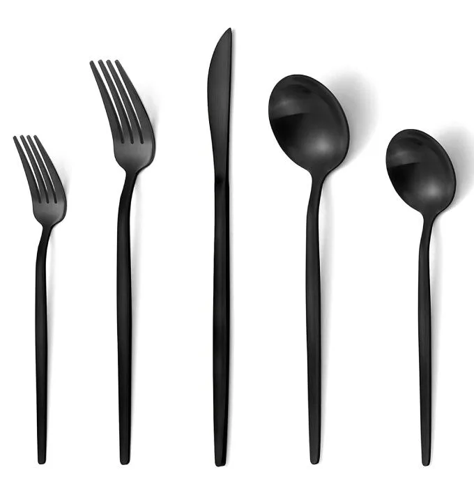 Black Flatware