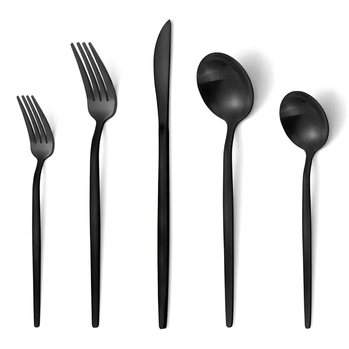 Black Flatware