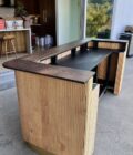 Golden Oak Portable Bar - Image 6