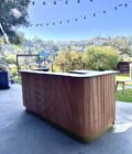 Golden Oak Portable Bar - Image 2