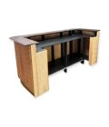 Golden Oak Portable Bar - Image 4