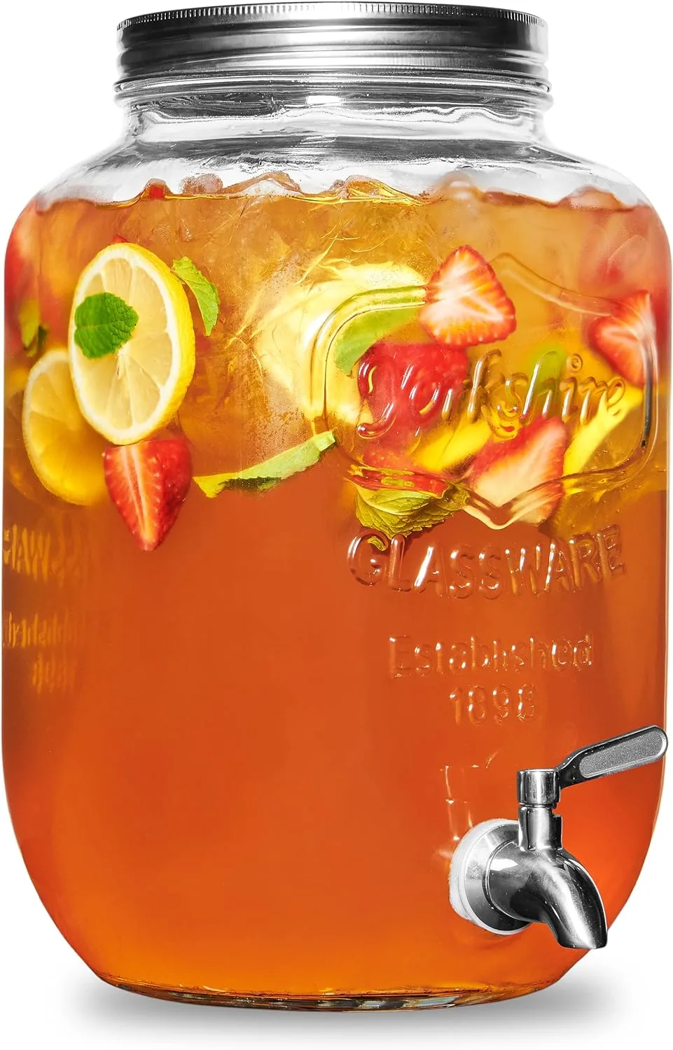 Drink Dispenser - Clear Glass - Image 2