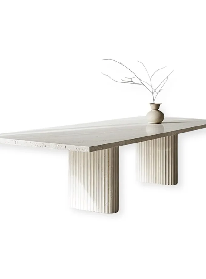 Flute Marble Table