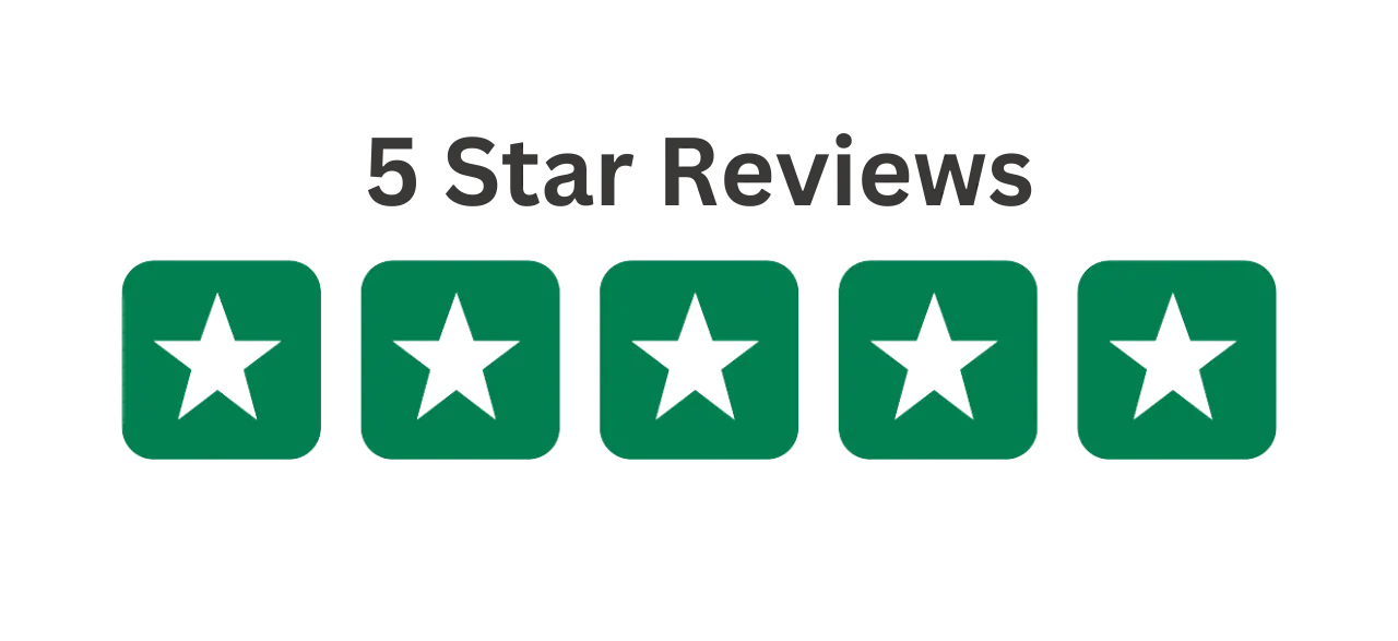 5 Star Reviews