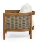 Aria Woven Lounge Chair - Image 2