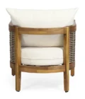 Aria Woven Lounge Chair - Image 3