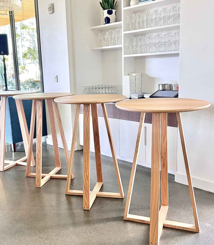 Oak Bar Table - Image 5