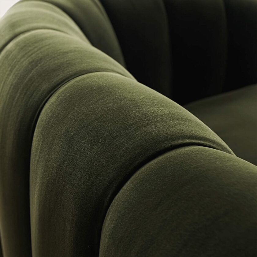 Emerald Deco Sofa - Image 5