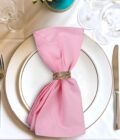 Pink Cotton Napkins