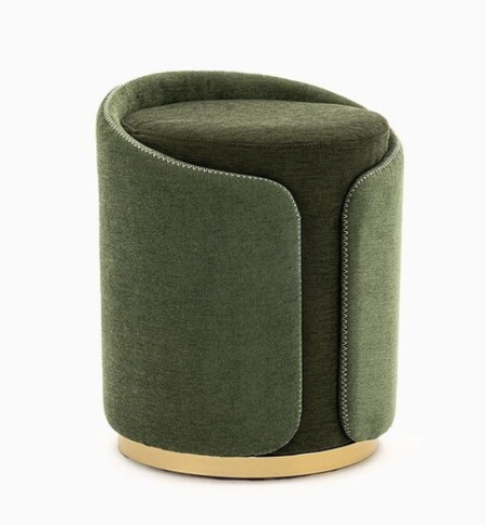 Emerald Swivel Stool