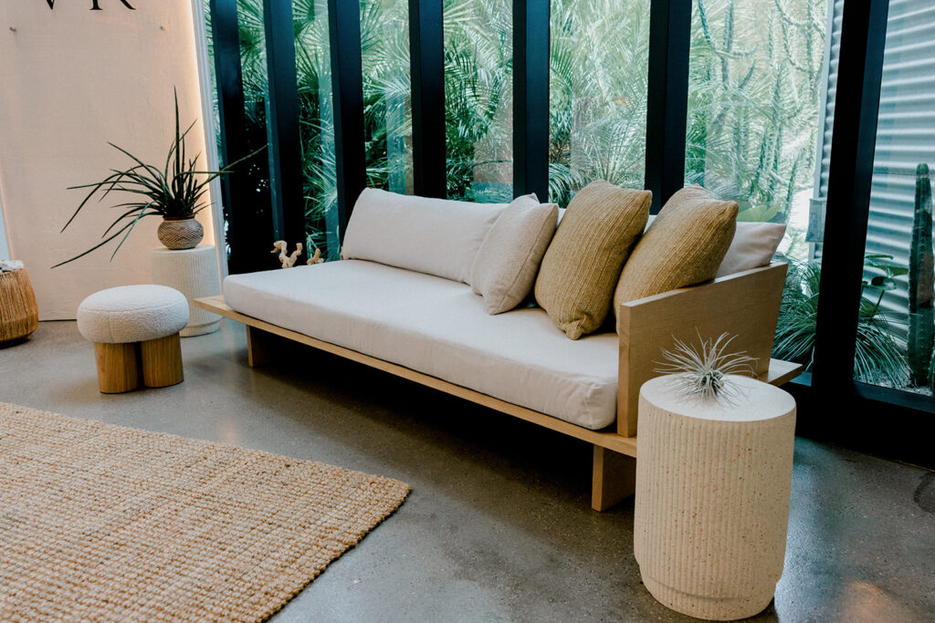 Luxury lounge furniture rentals by Vogue Rentals