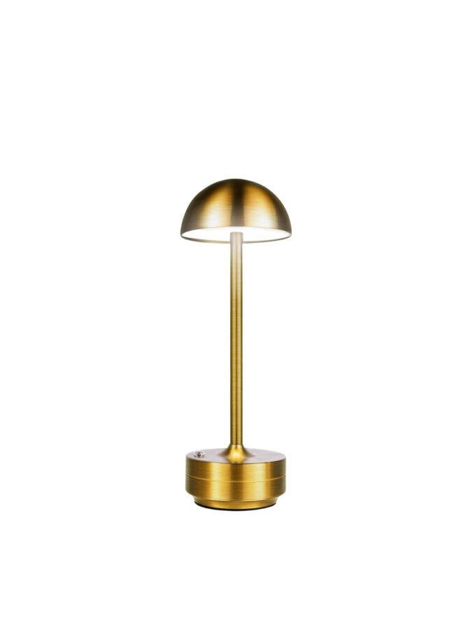 Solis Brass Dome Table Lamp