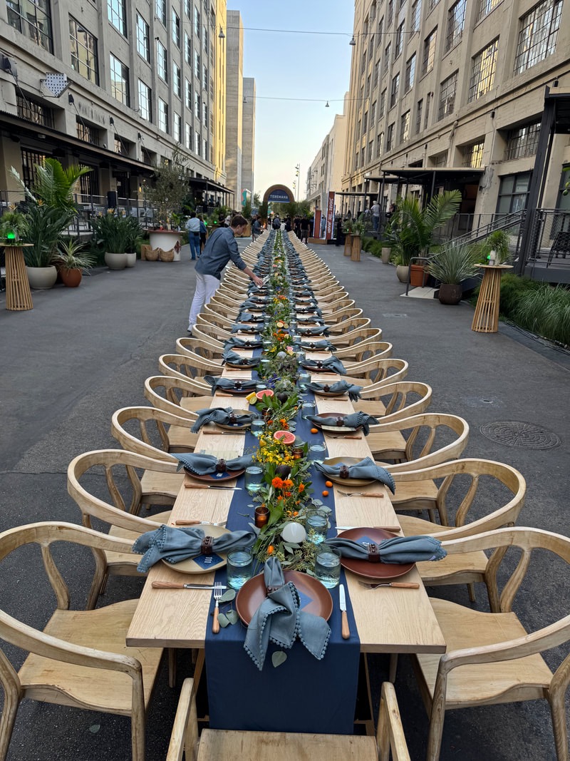Terramana outdoor dinner — Los Angeles