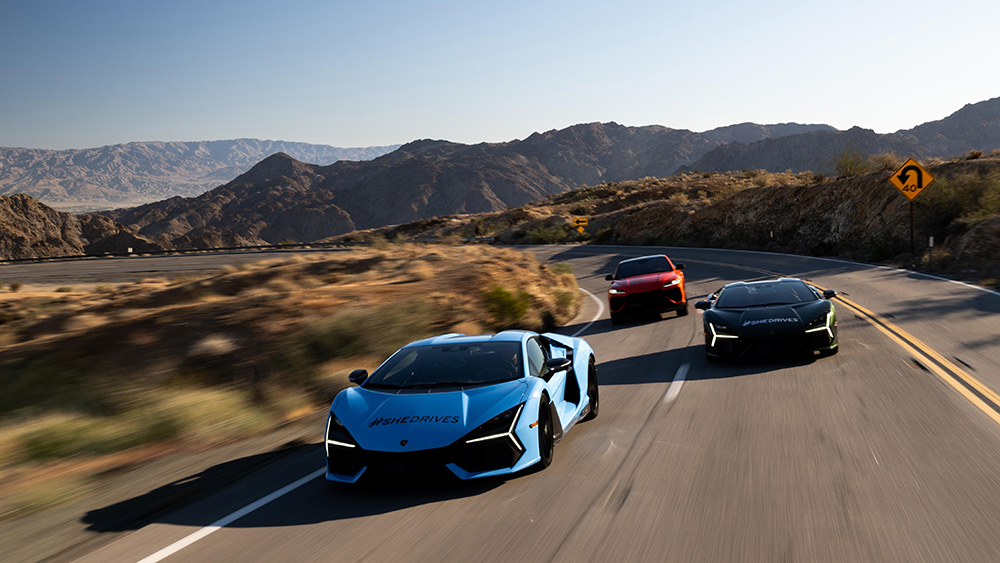 Lamborghini SHEdrives experiential event — Los Angeles