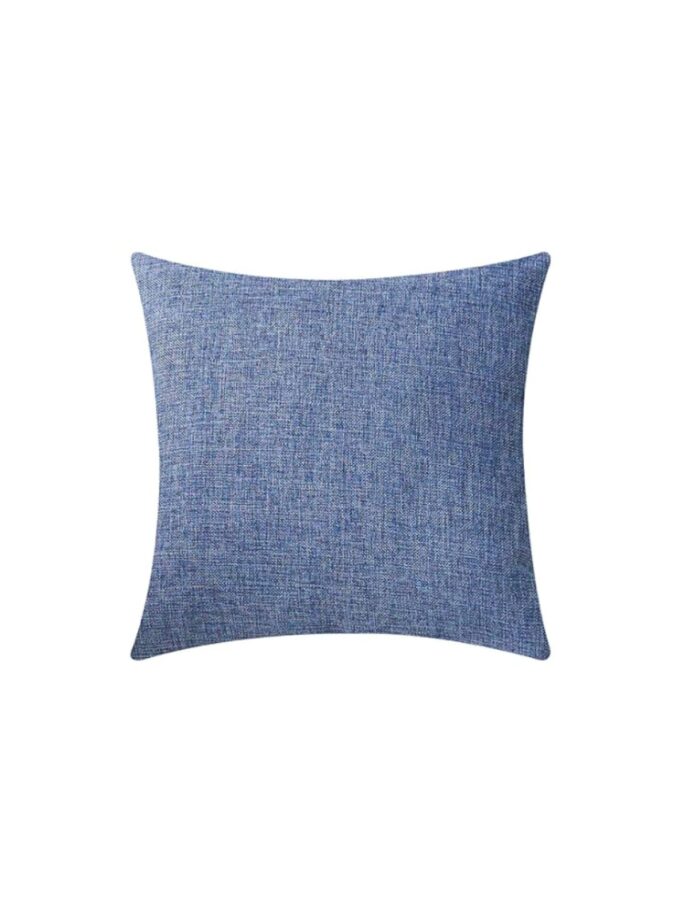 Azure Linen Pillow