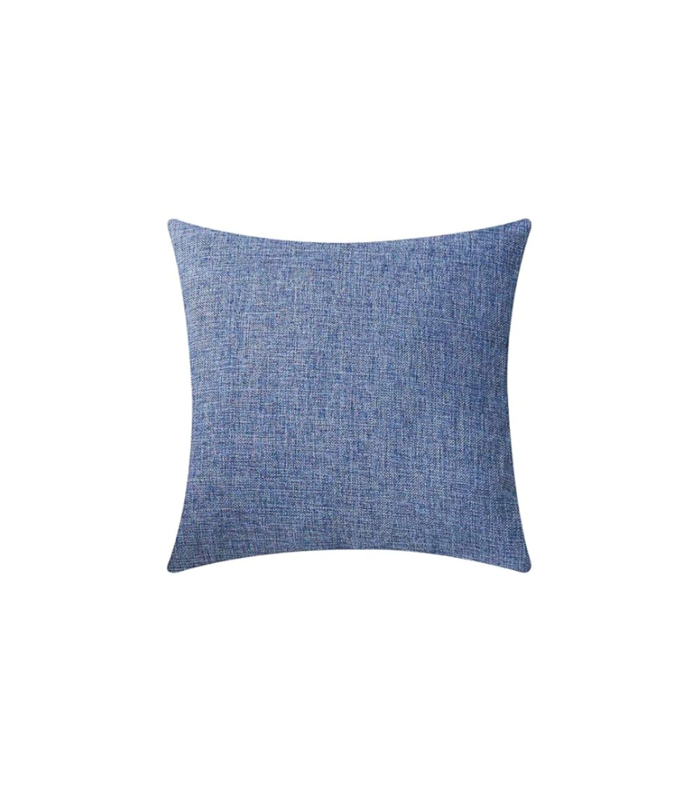 Azure Linen Pillow
