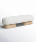 Montecito Bouclé Bench