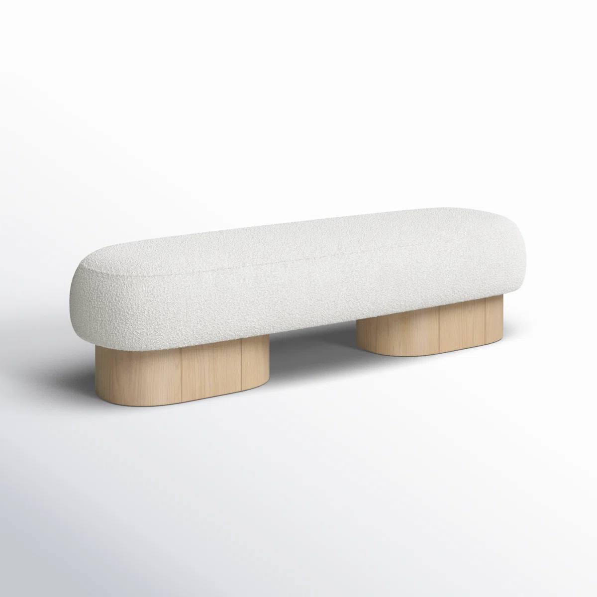Montecito Bouclé Bench