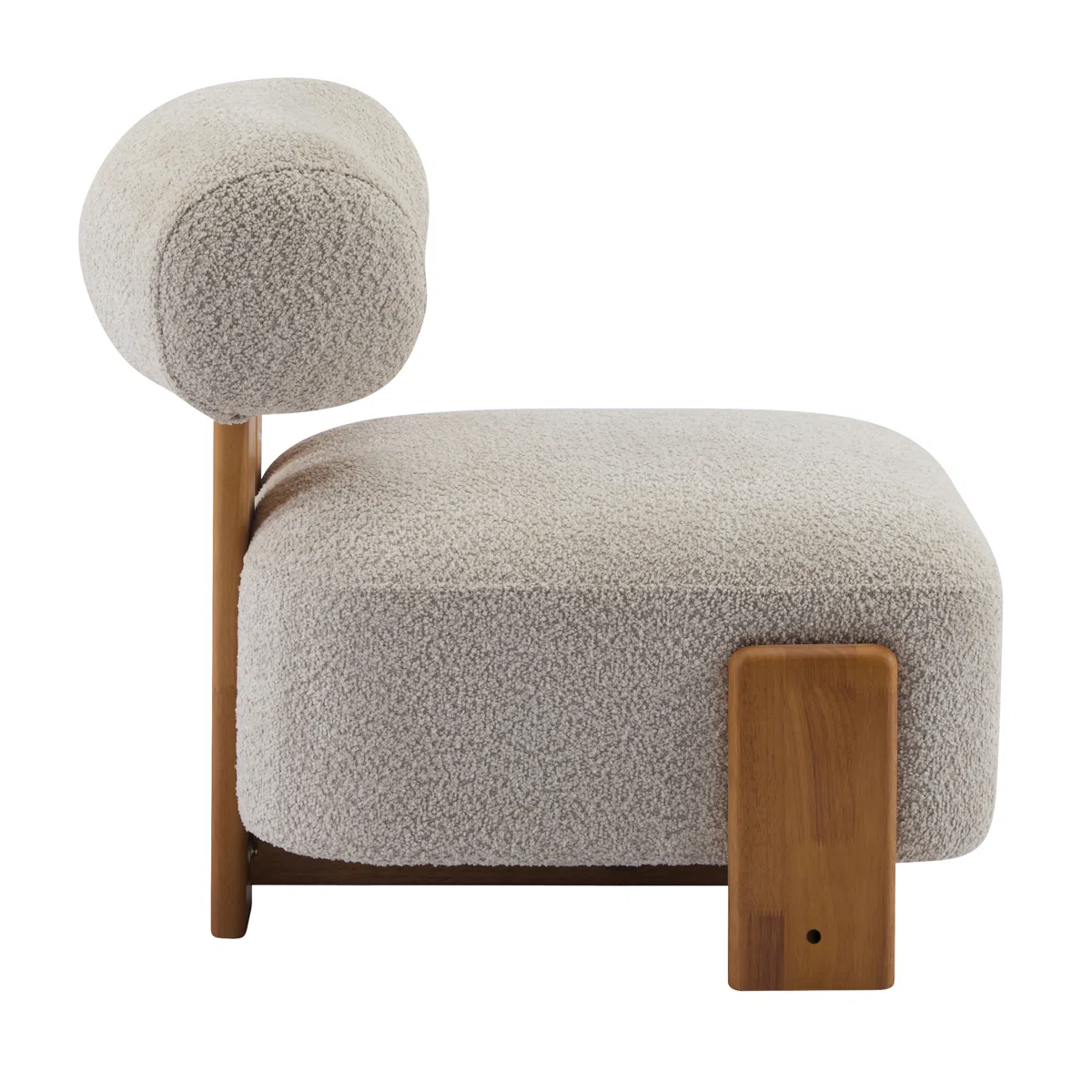 Ojai Bouclé Accent Chair - Image 4